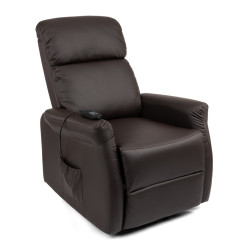 ΗΛΕΚΤΡΙΚΗ ΠΟΛΥΘΡΟΝΑ ΑΝΥΨΩΣΗΣ SuperOrtho Geriatric lift chair Mocca
